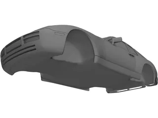 Porsche 944 Body 3D Model preview