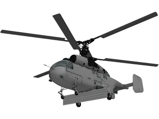 Kamov Ka-28 Helix 3D Model preview