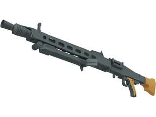 MG 42 3D Model preview