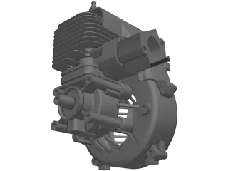 Zenoah G270 3D Model preview