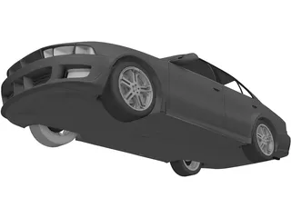 Mitsubishi Galant (2009) 3D Model preview