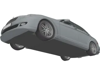 Mercedes-Benz C-Class (2007) 3D Model preview