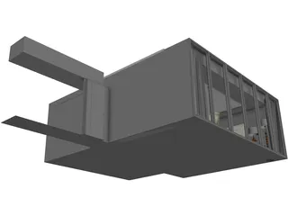 Living Room 3D Model preview
