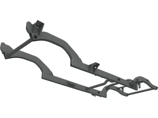 Suzuki Vitara Chassis 3D Model preview