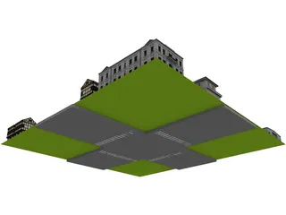City Junction Part 3D Model preview