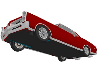 Pontiac GTO (1966) 3D Model preview