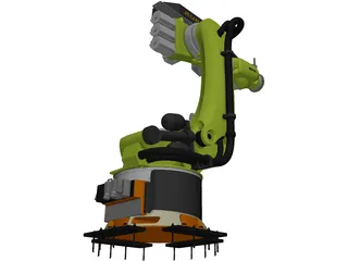 Kuka KR500-3 KR360-3 3D Model preview
