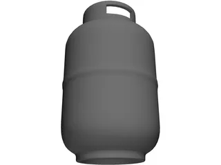 Gas Tank 3D Model preview