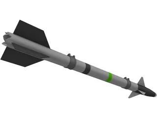 AIM-9 3D Model preview