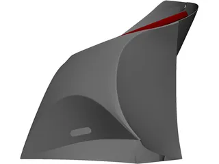 Flux Chair 3D Model preview