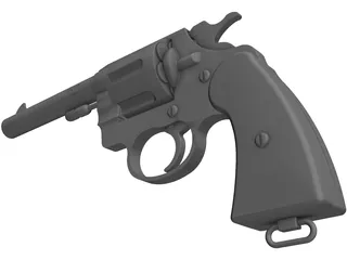 Colt .45 1917 3D Model preview