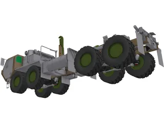 HEMTT A4 M1977 3D Model preview