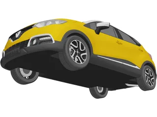 Ranault Captur (2014) 3D Model preview