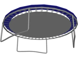 Trampoline 3D Model preview