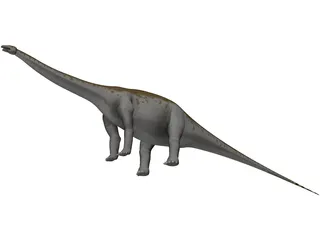 Apatosaurus 3D Model preview