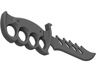 Knife 3D Model preview