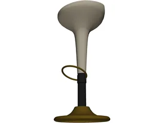 Bar Chair 3D Model preview