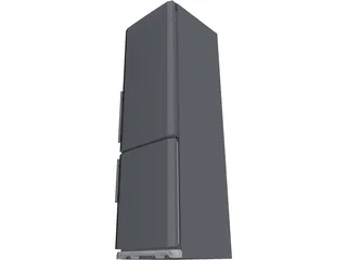 Liebherr Refrigerator 3D Model preview