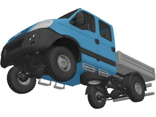 Iveco Daily 4x4 (2007) 3D Model preview