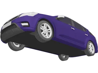 Kia Ceed SW (2013) 3D Model preview