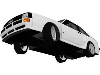 Audi Sport Quattro [B2] (1983) 3D Model preview