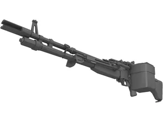M60 3D Model preview