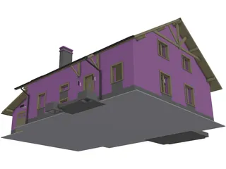 House 3D Model preview