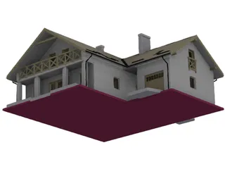 House 3D Model preview
