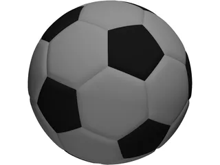 Football 3D Model preview