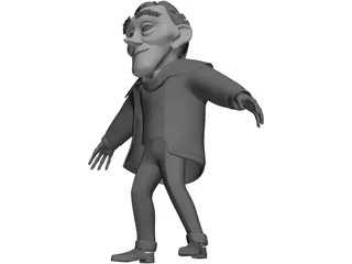 Up Man 3D Model preview
