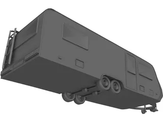 Caravan 3D Model preview