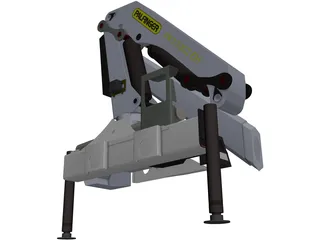 Palfinger Crane PK33002 3D Model preview