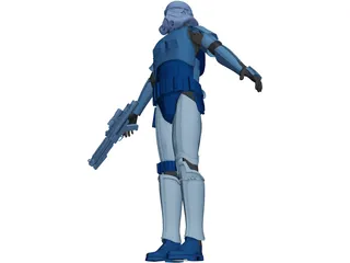 Star Wars Stormtrooper 3D Model preview