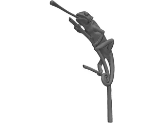 Chameleon 3D Model preview