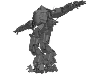 Atlas Titan 3D Model preview