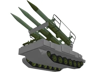 SA-6 3D Model preview