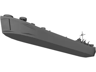 LST 511 Class 3D Model preview