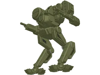 Chimera Battletech 3D Model preview