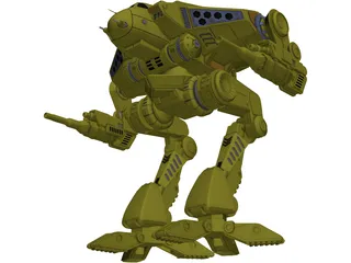 Cougar Battletech 3D Model preview