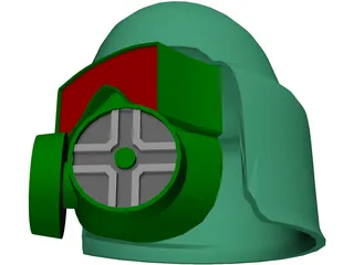 Gas Mask 3D Model preview