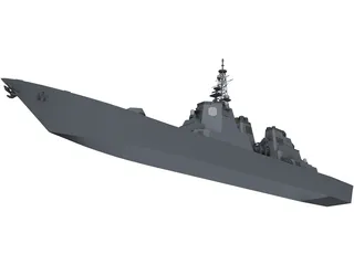 DDG 3D Model preview