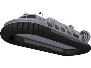 Hovercraft 3D Model preview