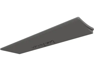 Computer Keyboard 3D Model preview