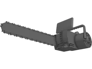 Chainsaw 3D Model preview