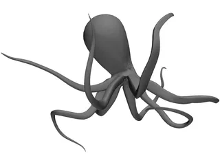 Octopus 3D Model preview