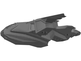 Pelican Dropship 3D Model preview