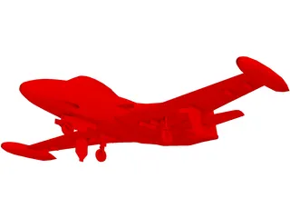 F2H-2 Banshee 3D Model preview