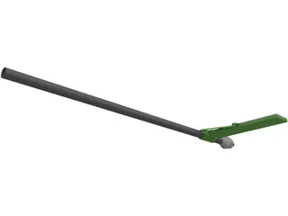 Mardi Gras Sign 3D Model preview
