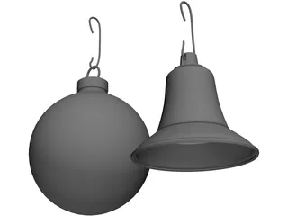 Ornaments 3D Model preview
