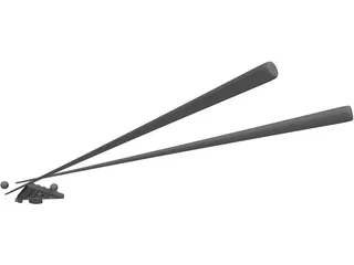 Pool Set 3D Model preview